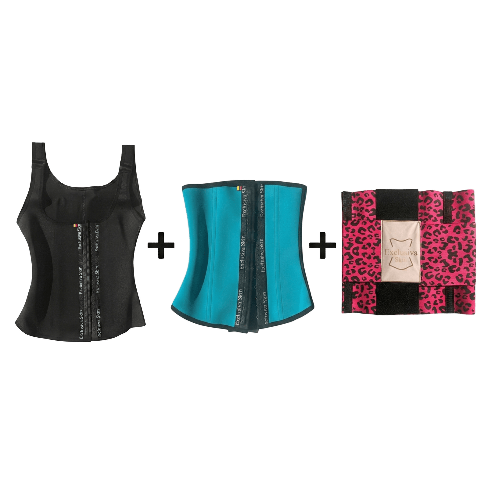 Combo Power Sculpt Elite — tres fajas premium